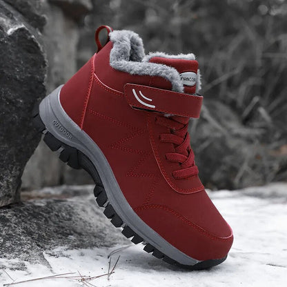 Bottes d'hiver chaudes pour femmes élégantes, confortables et fiables