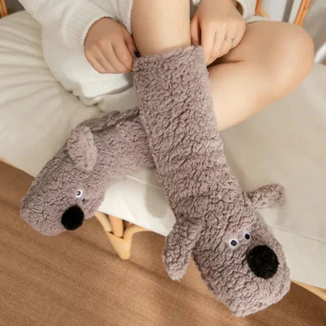 Chaussettes Douillettes Sherpa Confortables