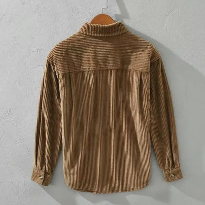 Chemise en velours côtelé