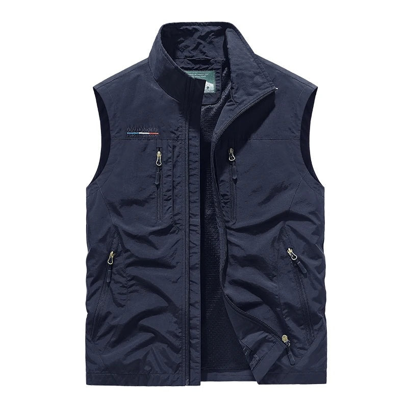 Veste sans manche de montagne