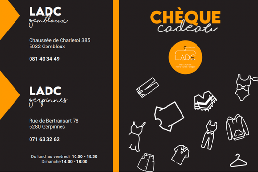 Chèque cadeau en magasin