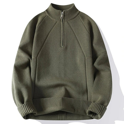 Col montant et demi-zip