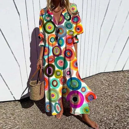 Alyssa™ | Robe Bohème Chic en Confort