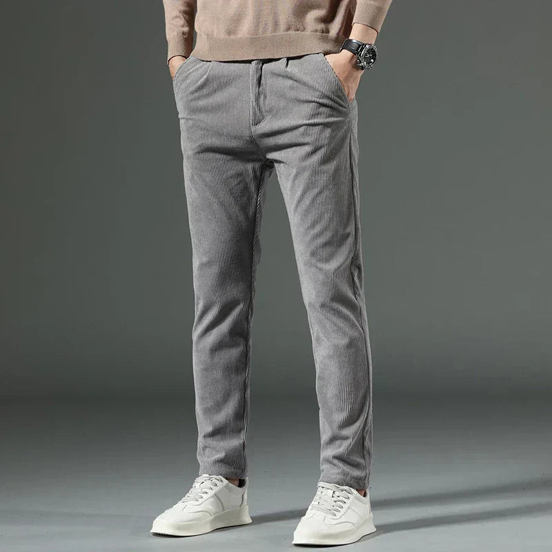LOGAN - PANTALON EN VELOURS CÔTELÉ