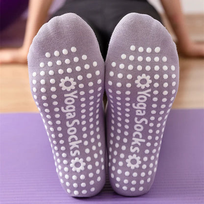 Chaussettes Antidérapantes Modernes Femme avec Bandes en Silicone