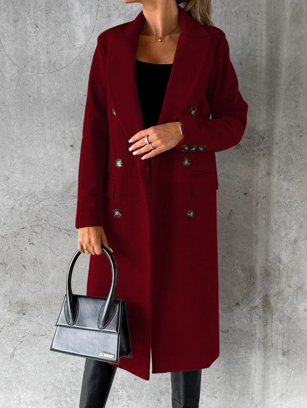 Bakoto™ | Manteau Long Élégant En Laine