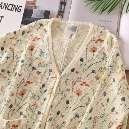 Sammy | Élégant Gilet à Motif Floral