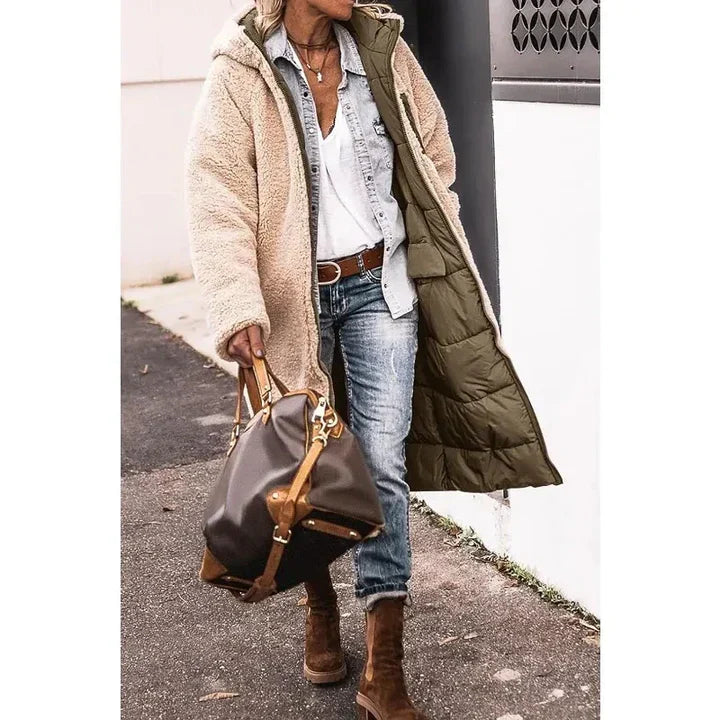 Rosie™ | Veste d'Hiver Chic Réversible