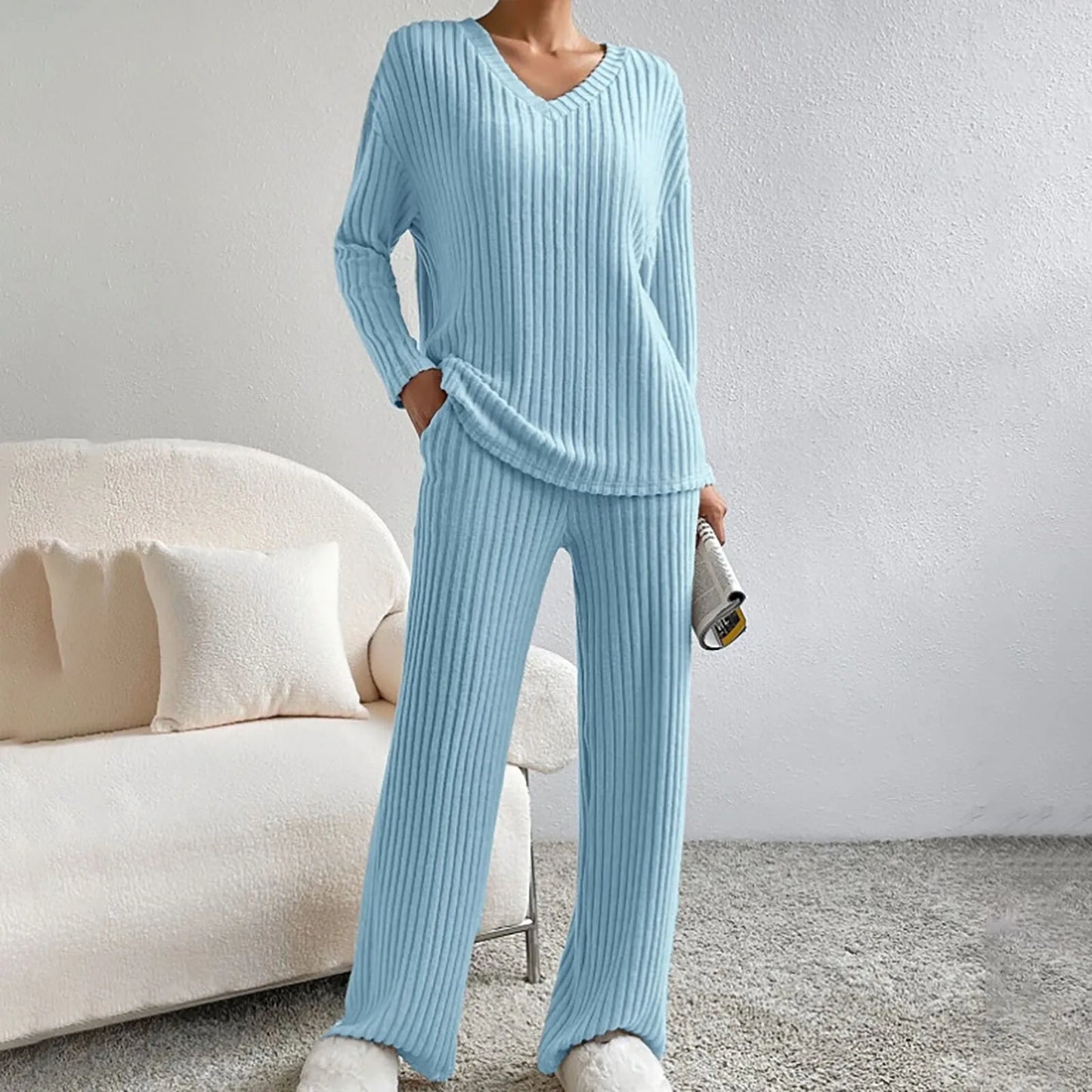 KATHY™ | Ensemble Tricoté 2 Pièces Chic & Confort