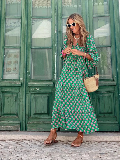 Avril | Maxi Boho Dress