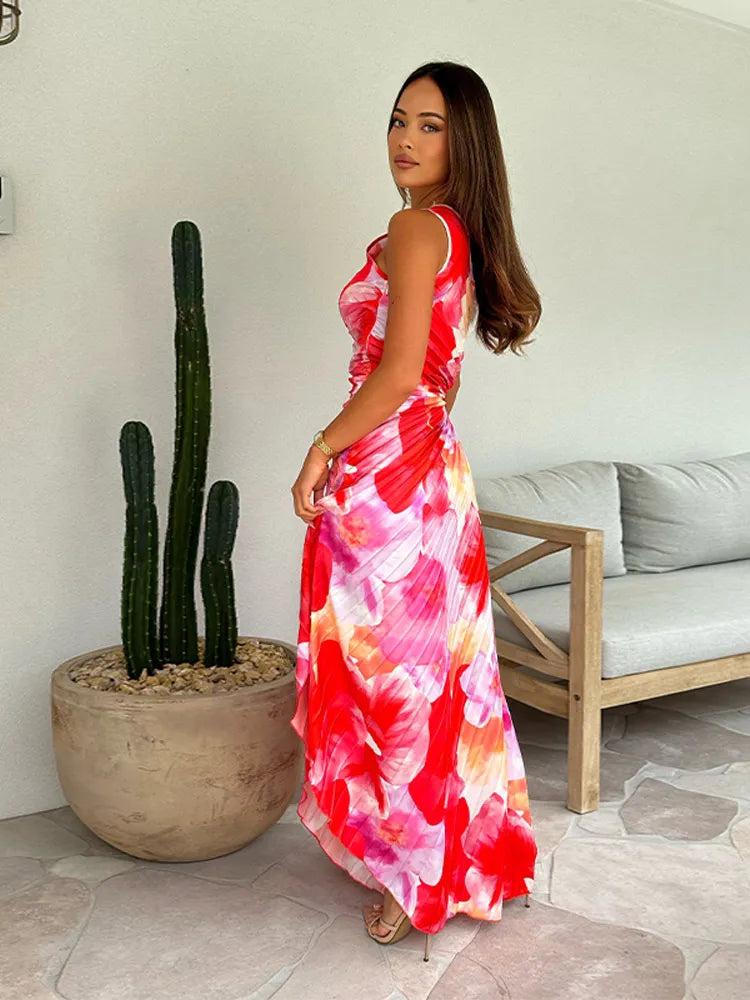 Katie | Robe Plissée d'Été (Stock Limité)