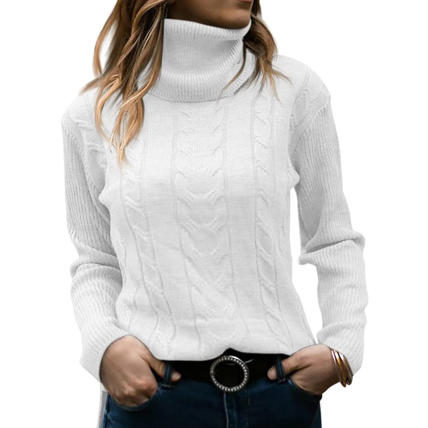 Alara™ | Pull Col Roulé Élégant et Confortable