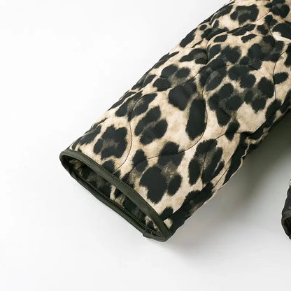 Manteau femme leopard