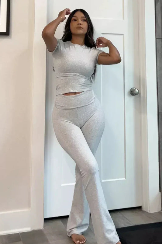 Ensemble Lounge en Coton Stylé et Ajusté pour Femme