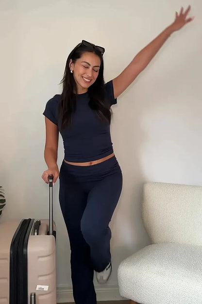 Ensemble Lounge en Coton Stylé et Ajusté pour Femme