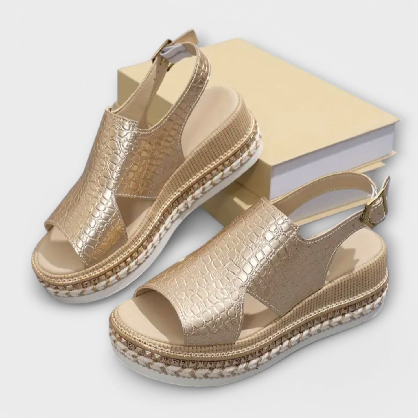 Sandale à talons femme – Cuir lisse et design moderne