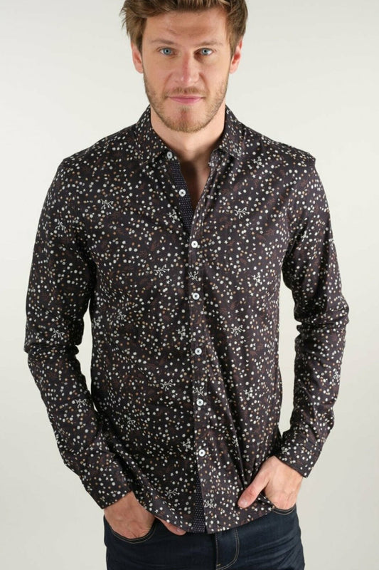 Chemise Colmano Brune