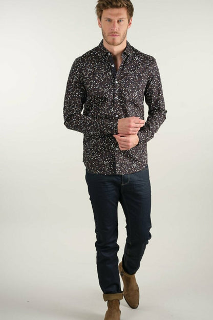 Chemise Colmano Brune