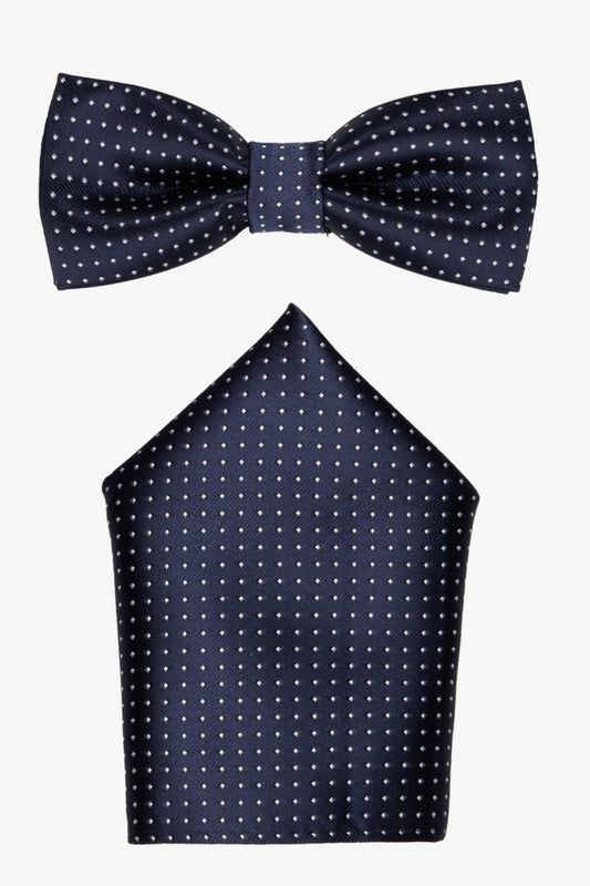 Set Noeud Papillon et Mouchoir ONSSCOTT Bleu Marine