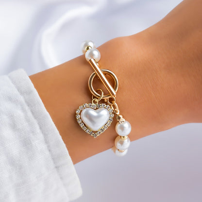 Alice Leroy® | Bracelet à breloques en perles d'eau douce Olivia