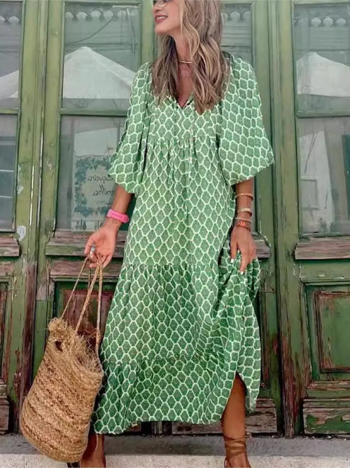 Avril | Maxi Boho Dress