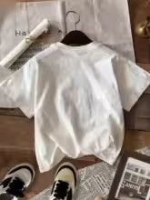 t-shirt blanc femme