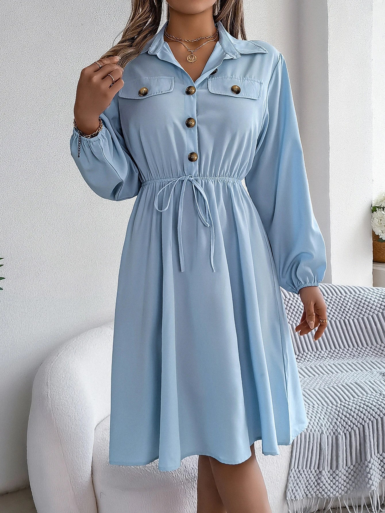 Robe Shams Chic & Décontractée