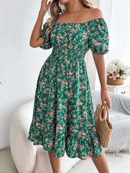 Frais et féminin Robe