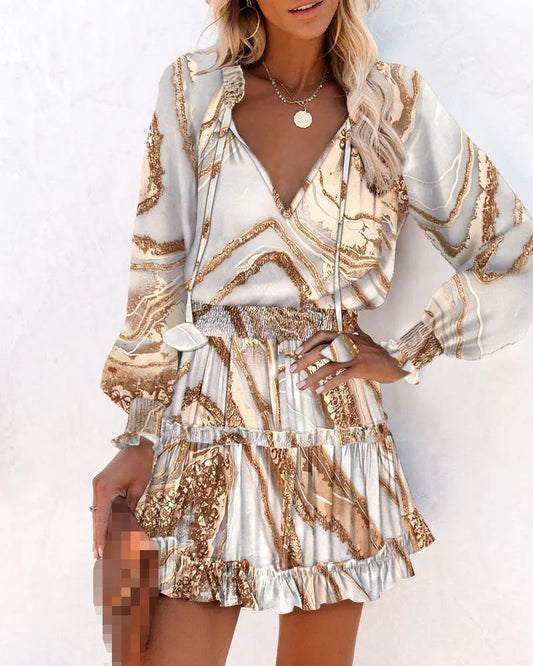 Frais et féminin Robe