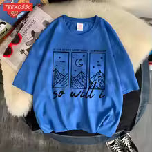 T-shirt bleu