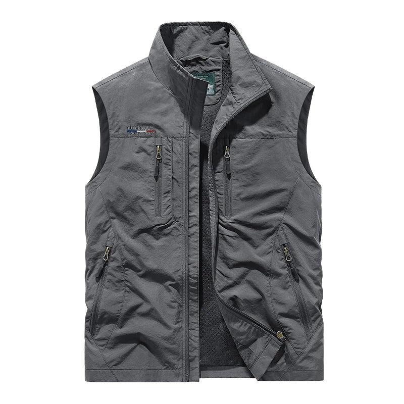 Veste sans manche de montagne