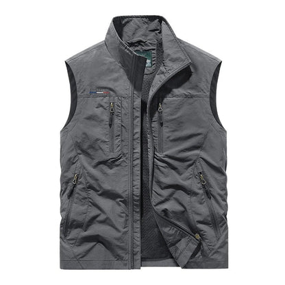 Veste sans manche de montagne