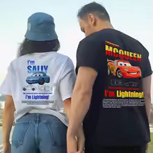 T shirt with cars