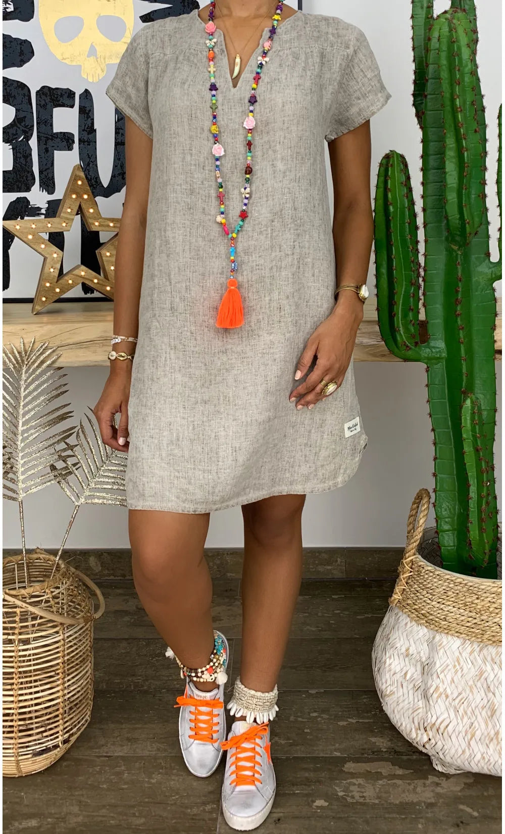 Tendance et intemporel Robe
