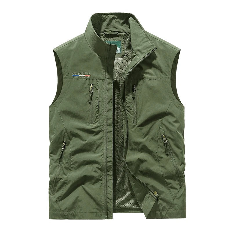 Veste sans manche de montagne