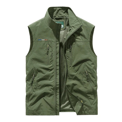 Veste sans manche de montagne