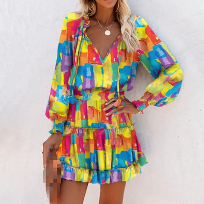 Frais et féminin Robe