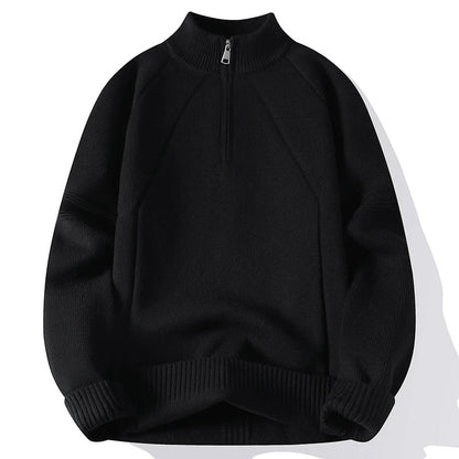 Col montant et demi-zip