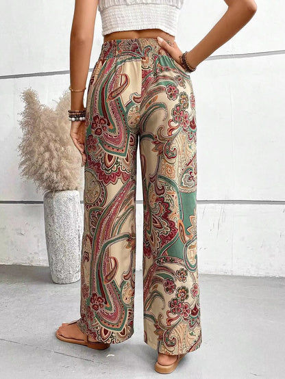 Analyn | Pantalon Bohème Évasé