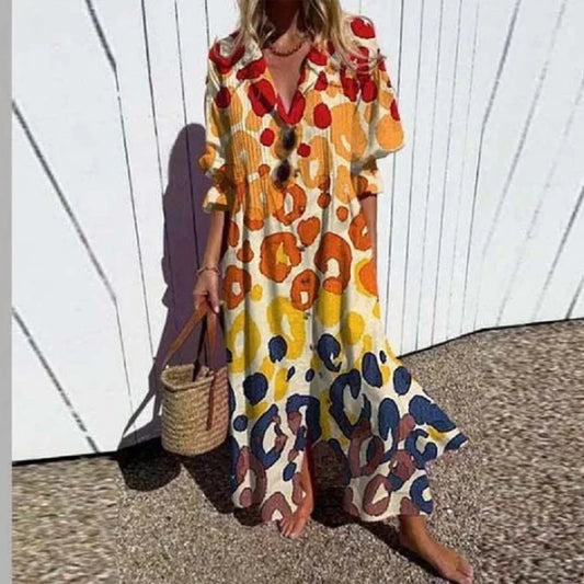 Alyssa™ | Robe Bohème Chic en Confort