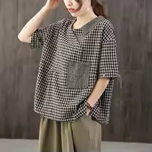 t shirt lin femme