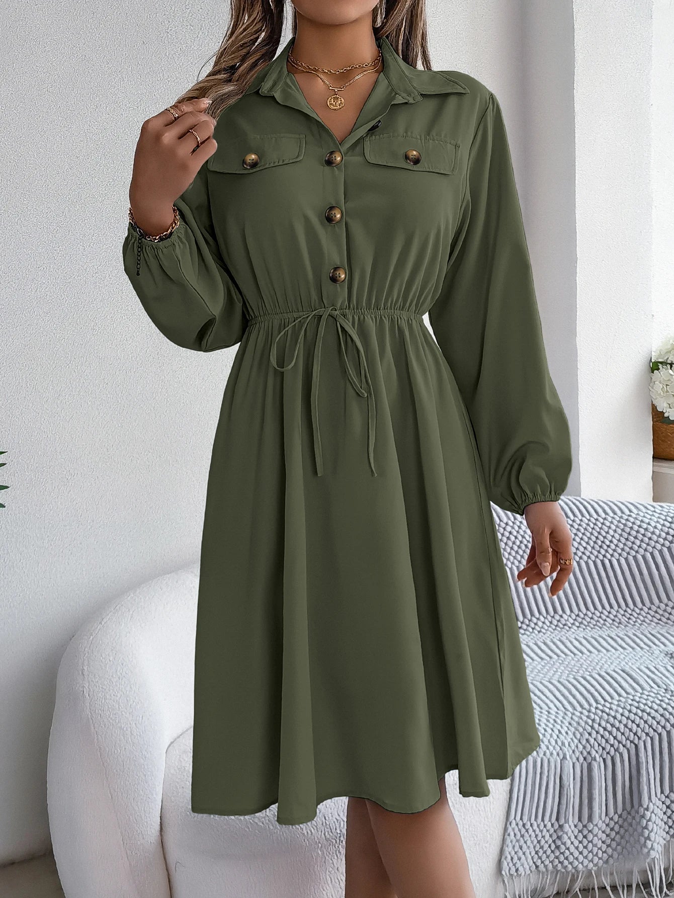 Robe Shams Chic & Décontractée