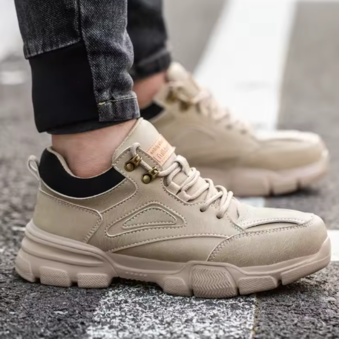 Chaussure de sécurité pour homme en cuir – Hommes Chaussures de sécurité