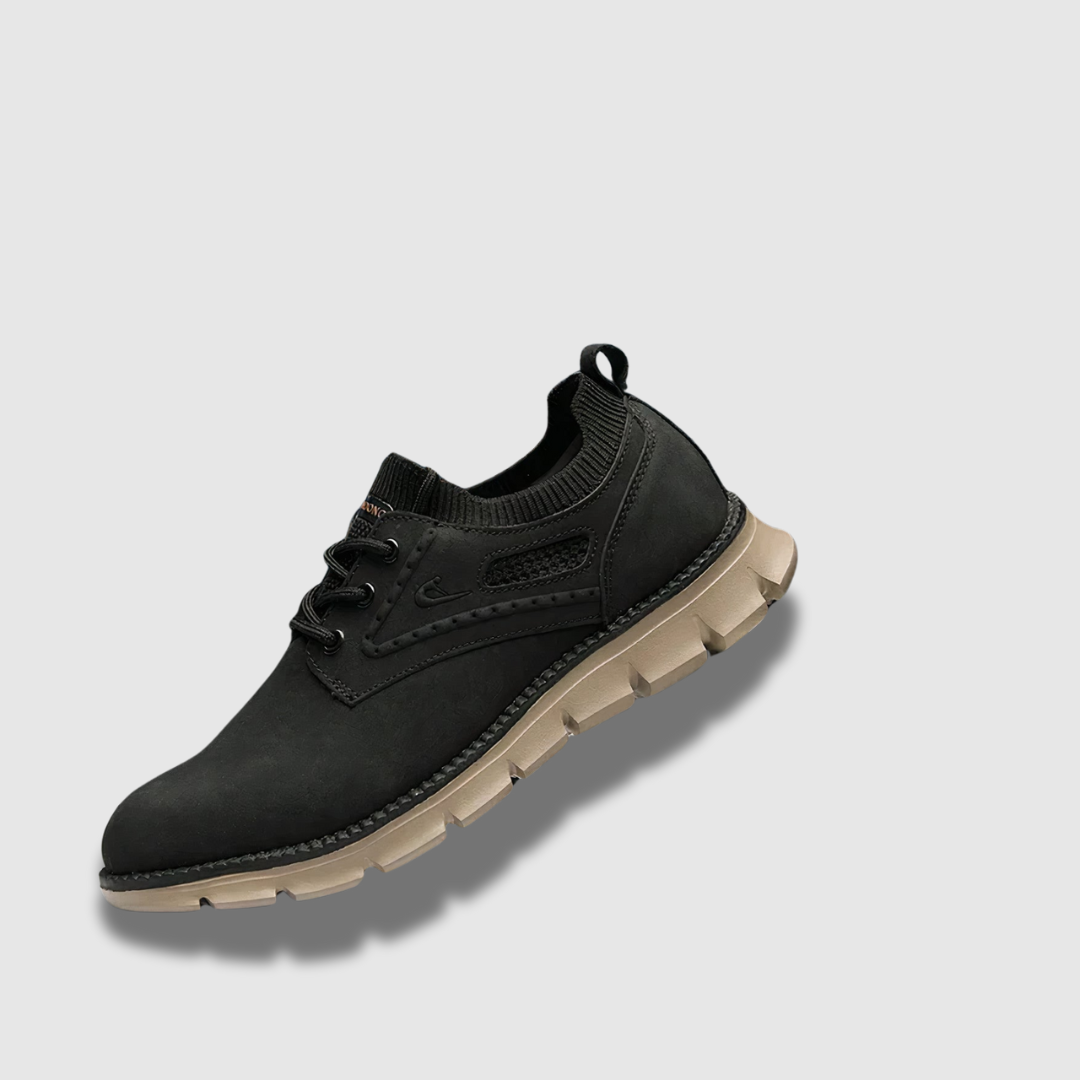 Baskets Cuir Lacées Stylées pour Homme