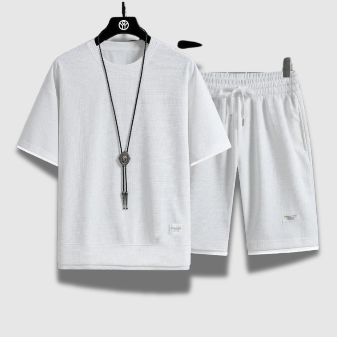 Ensemble Chemise et Short Détendu pour Homme