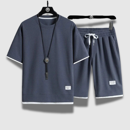 Ensemble Chemise et Short Détendu pour Homme
