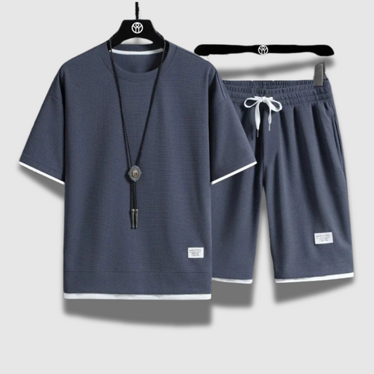 Ensemble Chemise et Short Détendu pour Homme