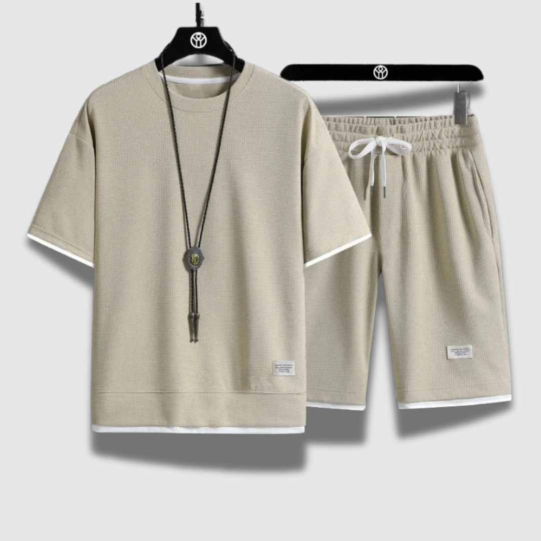 Ensemble Chemise et Short Détendu pour Homme