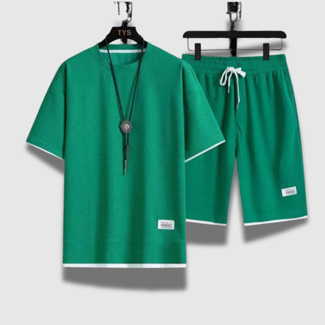Ensemble Chemise et Short Détendu pour Homme