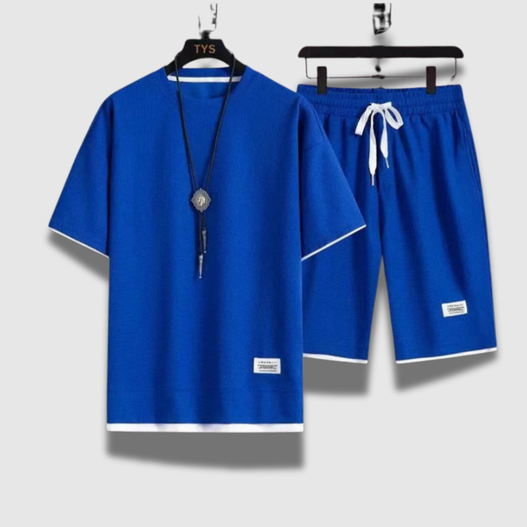 Ensemble Chemise et Short Détendu pour Homme